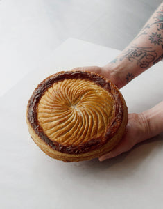 Raspberry Almond Galette